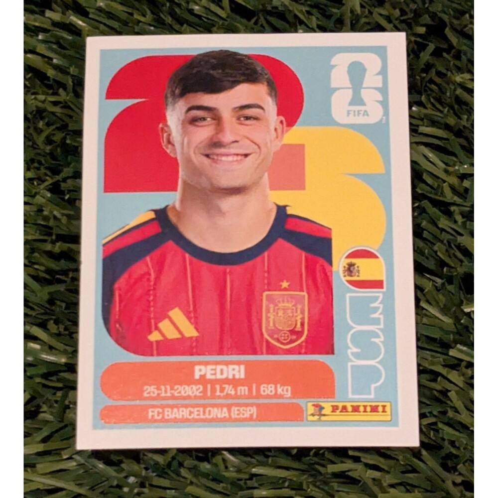 PEDRI Panini FIFA World Cup 2026 Sticker #ESP11 Spain